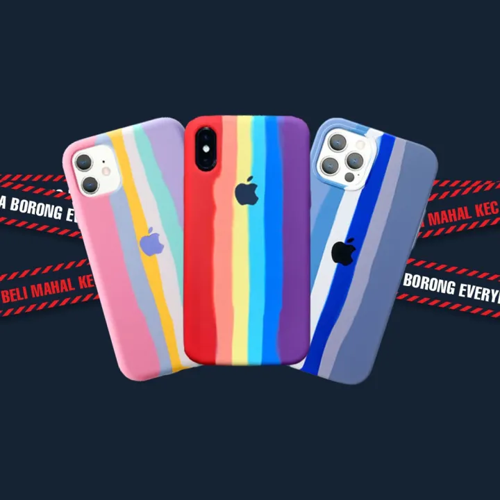 IPhone%2013%20Pro%20Max%20Cover%20%20-%20Rainbow%20Series%20Liquid%20Soft%20Silicon%20Phone%20Case%20-%20Image%205