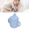 Toddler Training Cup, Silicone Spill Free Cup Spout Lid Safe for Toddlers for Daily. 