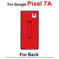 1Pcs For Google Pixel 7 Pro 7A 7Pro Rear Back Sticker And LCD Screen Display Adhesive Front Tape Glue. 