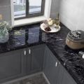 Marble Sheet - Marble Sheet Sticker - 60cm x 100cm/200Cm Marble Sheet Texture Design PVC Waterproof Self adhesive Wallpaper Sticker sheet Furniture New Skin Kitchen Cabinet Paper Stickers sheet Oilproof Table top Sticker sheet. 