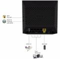 Netgear R6100 AC1200 Dual Band Wifi Router (USED IMPORT). 