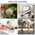Fashion Self-Adhesive Glass Mini Mosaic Tiles Square Real Glass Mirror Wall Stickers for DIY Handmade Crafts Home Decoration. 