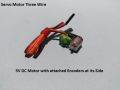 DC 5V Motor Micro Servo with attached Encoder - High Speed 5000 RPM. 