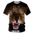 3D Cheetah Shirt Animals Clothing Leopard Animal T-shirt 3d Print T Shirt Men Women Clothes Hip Hop Fashion Summer Streetwear. 