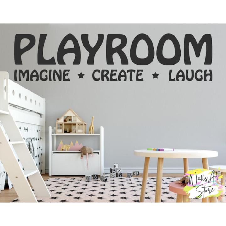 Playroom, Playroom Wall Decal, Playroom Wall Sticker, Playroom Decor, Playroom Decals, Playroom Wall Art, Playroom Wall Decor, Playroom Art