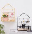 Creative Wall Mounted Shelf (Hooks) by Matrix | Key and Mail Holder | Entryway Wall Rack & Organizer | Mail Holder with Key Hooks for Decor & Organzing | Wall Home Iron Wall Hanging Rack. 