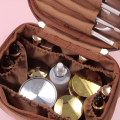 Multifunctional Portable Large Capacity Travel Cosmetic Bag Makeup Organizer Bag Storage Makeup Bag Waterproof PU Leather Travel Toiletry Bag for Women. 