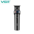 VGR V-987 Professional Digital Display Turbo function 7000RPM Zero Gapped Cordless Pro Self Haircut Hair Clipper Beard trimmer Stainless steel & Ceramic Blade. 