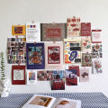 RHS Online 21PCS Artistic Sonata Series Wall Papers Wall Stickers Retro Material Paper Package DIY Journaling Diary Crafts Scrapbooking. 