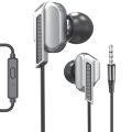 Audionic Mark 1 Earphone | Hi-Fi Earphone Clear Treble Extra Bass Wired Stereo Handsfree With HD Mic | Wired hand free with 3.5 mm jack | premium quality earphones | High Quality Earphones. 