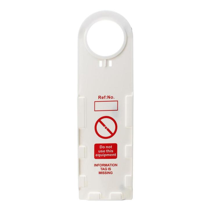 Scaffold Status Holder TagsSafety Protector Inserts Marker Security Warning Sign Board