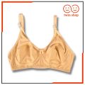Twin Shop  Soft Lycra Bra for Women Girls| Non Padded Ladies Brazier| Skin Color. 