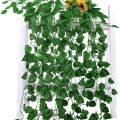 12Pcs Artificial Ivy Garland for Wedding Backdrop Wall Jungle Party. 