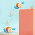 Pull String Snail Glowing Music Car Toy Baby Learn to Crawl Reptile Drag Toddler Toy Parent-child Interactive Game Christmas Gif. 