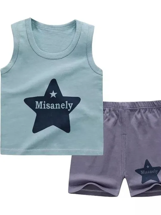 bbuy%20Kids%20Clothing%20Set%20Pack%20of%203%20Summer%20Comfortable%20Materials%20Stylish%20Designs%20Sandos%20and%20Shorts%20Multi%20Colors%20-%20Image%205