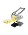 Stainless Steel Potato Chipper & Cutter - Silver. 