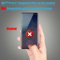 For infinix Hot 50 Pro Plus 4G Pro+ Tempered Glass 2 in 1 Anti-peeping Privacy Protection Screen Protector Anti Spy Glass With Bakc Film And Camera Lens Protector. 