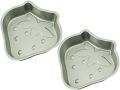 2pcs Mini Cake Mold Strawberry Cake Pan Heart Baking Pan Bakeware Pan Baking Mold Cake Mold Pan. 