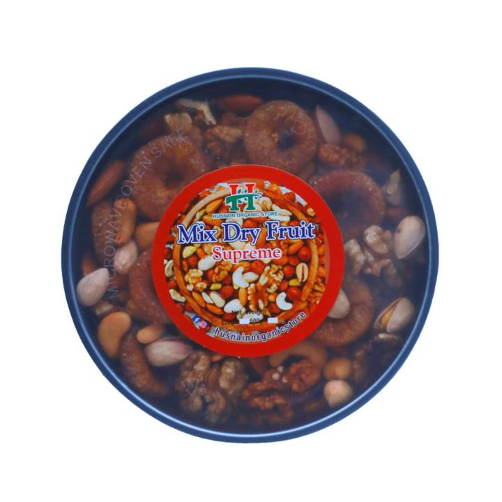 Husnain Dawakhana - Mix Nuts - Badam-Kaju-Pista-Akhrot-Injeer - 250g