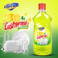 Ever Clean Lemon Dishwash - Liquid Dishwash - Dish Cleaner - Extra Clean Dishwash 500ml Bottle (Pack of 3). 