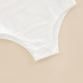 Infant Baby Spring Romper, Solid Color Long Sleeve Turtleneck High Stretch Jumpsuit for Boys Girls. 