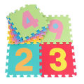 Kids Play Mat ABC Mat A to Z 26 Pieces and Number Mat 0 to 9 10 Pieces Foam Floor Mat 1ft x 1ft. 