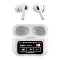 A9 Pro AirPods Style Earbuds – Bluetooth 5.1, Touch Control, Mic, Long Playtime – Android & iOS Compatible. 