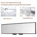 Car Rearview Mirrors,Car Universal 12Inch Interior Clip on Panoramic Rear View Mirror Wide Angle Rear View Mirror. 