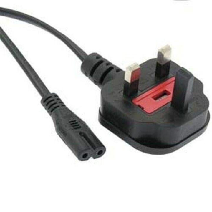 AC Power Cord 2 PIN Power Cable For PC, Laptop, TVs, PS5, PS4, PS3 And Xbox