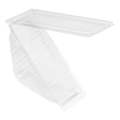Clear Plastic Sandwich Container. 