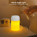 Vocoal Air Humidifier Mini Night Light Portable Mist Sprayer USB Electric Air Humidifier 300ML Cool Water Mist Maker with Warm Night Light With 2 Working Modes for Home Office Car. 