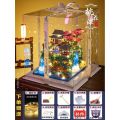 【Factory wholesale】Compatible with Lego bricks, the Forbidden City, the Forbidden City, adult difficult micro-particle giant buildings. 