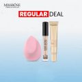 Miss Rose 3 PC Regular Deal Silk Foundation Concealer & Blender. 