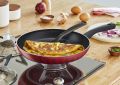 TEFAL Non-stick Frypan, Tempo G6 28 cm, Red,  Aluminium, C3040683, Made in France. 