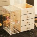 Jewelry Storage Box Earring Display Necklace Organizer Drawer Storage Cabinet Clear Plastic Box Jewelry Box Transparent jewelry box. 