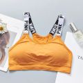 New Stylish Back Full Cup Yoga Gym Quick Dry Brassiere Seamles Padded Printed Bra 335. 