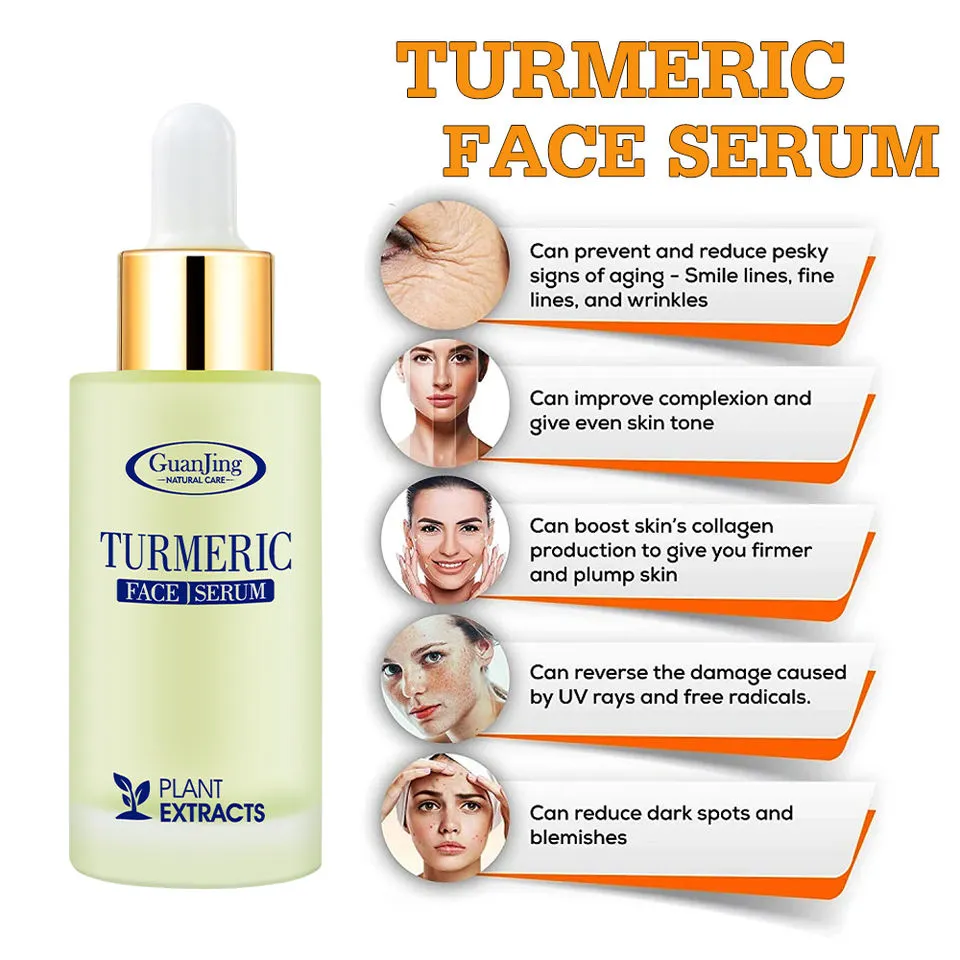 GUANJING Turmeric Extract Anti Wrinkle Face Serum GJ7052 | Daraz.pk