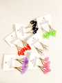 Choose Your Own 3 Pairs of Elegant Light Weight Fashion Drop Earrings | Trendy Gold-Tone Earrings Set for Girls & Women. 