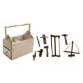 Dollhouse Tools Set Dollhouse Toolbox for Doll House Accessories Dollhouse Decoration. 