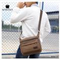 achugly High Quality New Fashion Men's Canvas Bag Shoulder Bag Messenger Bag Man Canvas Clutch Bag Men's Large-Capacity Waterproof Leisure Hand Bag. 