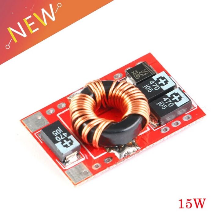 DC-DC Boost Converter 3V 3.7V 4.2V Step Up 5V 3A 15W Lithium battery Mobile Power Supply Charger Module Board LED Indicator