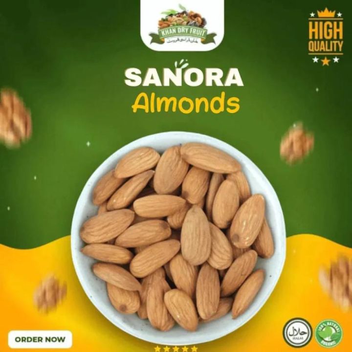 Sanora Almonds 100GM Pack I Sanora Badam Giri