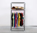 Storage Wardrobe Foldable and Movable Cloth/Fabric Wardrobe Collapsible Cupboard (SMALL MEDIUM LARGE)  MULTICOLOR. 