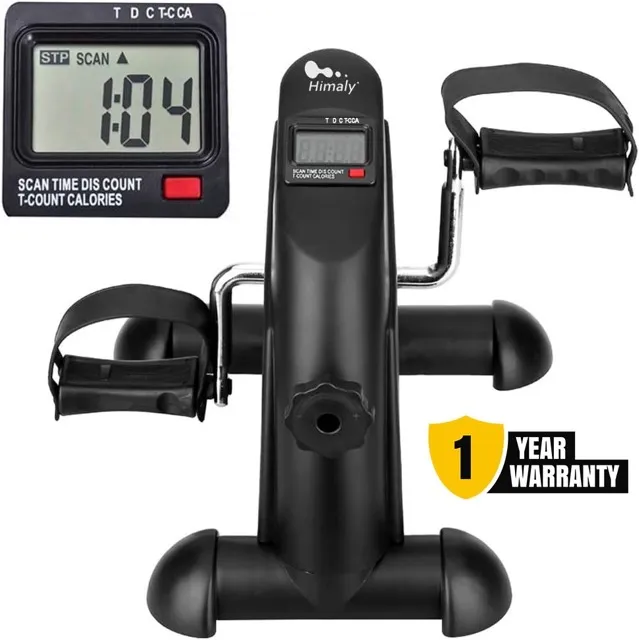 ORANGLES Mini Exercise Bike Exercise Cycle Compact Under Desk Pedal Bike Pedal Cycle Exerciser for Arms and Legs with LCD Screen, Portable Foot Cycle, Digital Monitor, Step Tracker, and Adjustable Tension Knob - high resolution display - exposing craftsmanship - Image 2 of 3 | built for everyone | Mini Exercise Bike Exercise Cycle Compact Under Desk Pedal Bike Pedal Cycle Exerciser for Arms and Legs with LCD Screen, Portable Foot Cycle, Digital Monitor, Step Tracker, and Adjustable Tension Knob for sale Georgia | Free Shipping ORANGLES