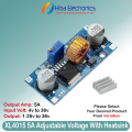 XL4015 Adjustable DC To DC Step Down 5A Buck Converter With Heatsink XL4015. 