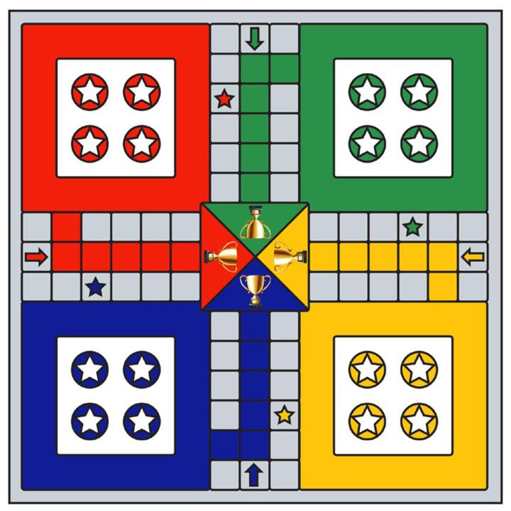5 in 1 Ludo board game with accessories games for every age