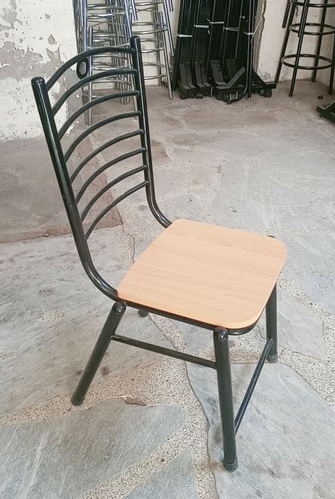 Black%20Color%20Coated%20Steel%20Chair%20with%20Wooden%20Seat%20-%20Durable%20-%20Image%205