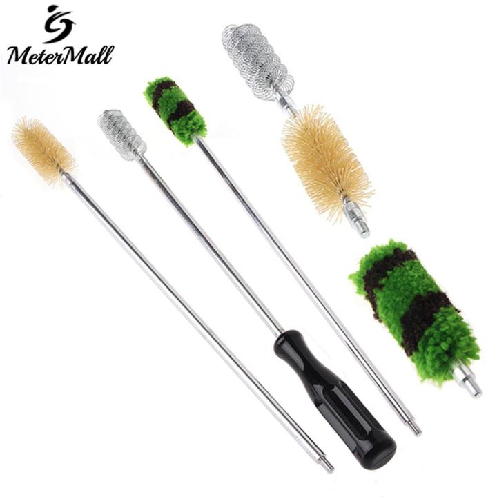 MeterMall 6pcs Professional Cleaning Brush Kit Larger Diameter Cleaning Rods Tools Supplies For 16 Gauge