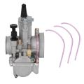 PWK 34mm Carb Carburetor Fits for Yamaha / Honda / Kawasaki Motorcycles. 