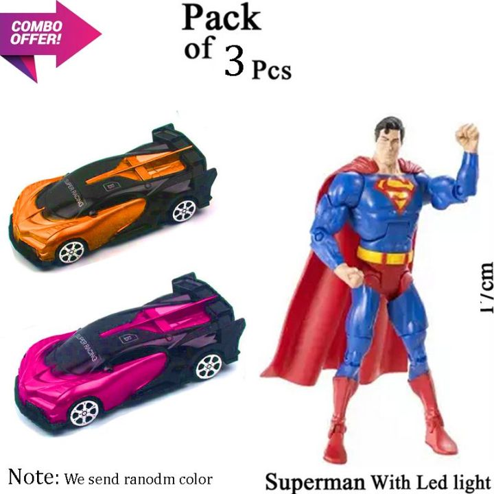Pack%20Of%203%20Pcs-Avengers%20Super%20Hero%20Move%20able%20Action%20Figures%20Superman%20With%20Led%20Light%20-%20Unbreakable%20Pull%20Back%20Racer%20Car%20Toy%20-%20Image%203